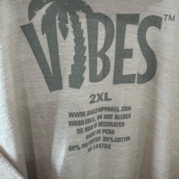 Vibes brand men’s 2XL shirt - Picture 3 of 4